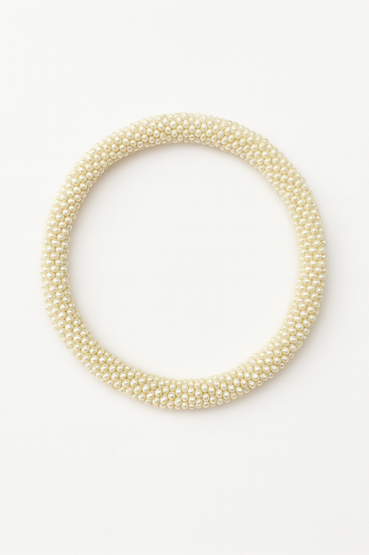 Pulsera Sankalpa con propósito - Colección blanco