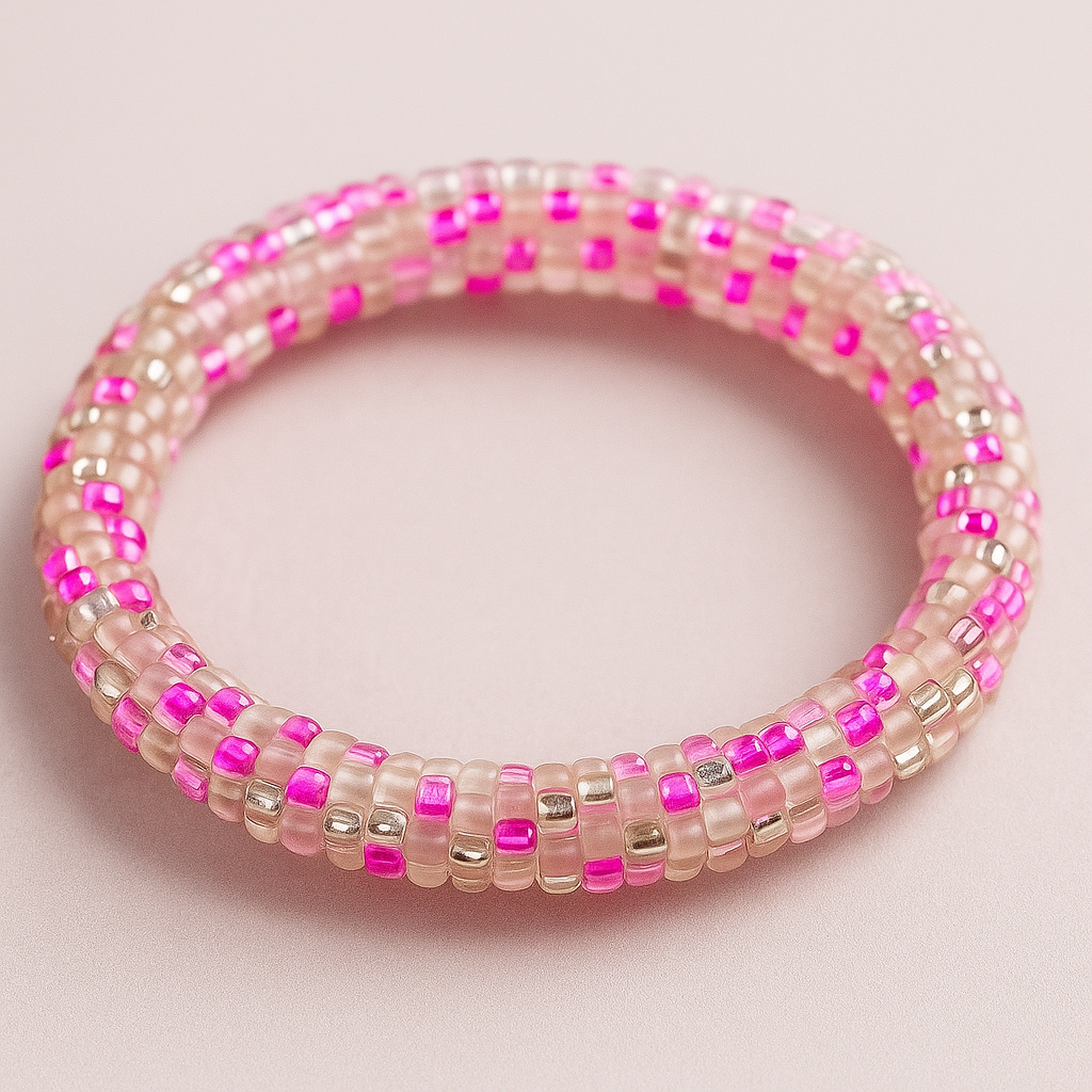 Pulsera Sankalpa con propósito - Colección rosa