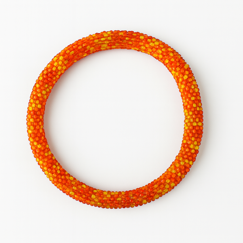 Pulsera Sankalpa con propósito - Colección naranja
