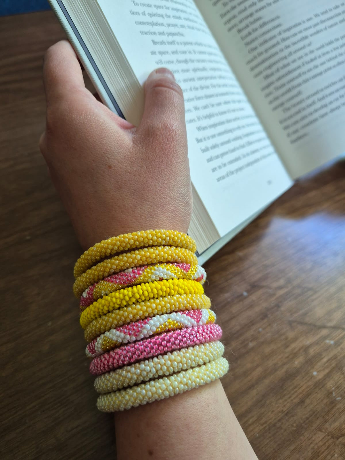 Pulsera Sankalpa con propósito - Colección amarillo