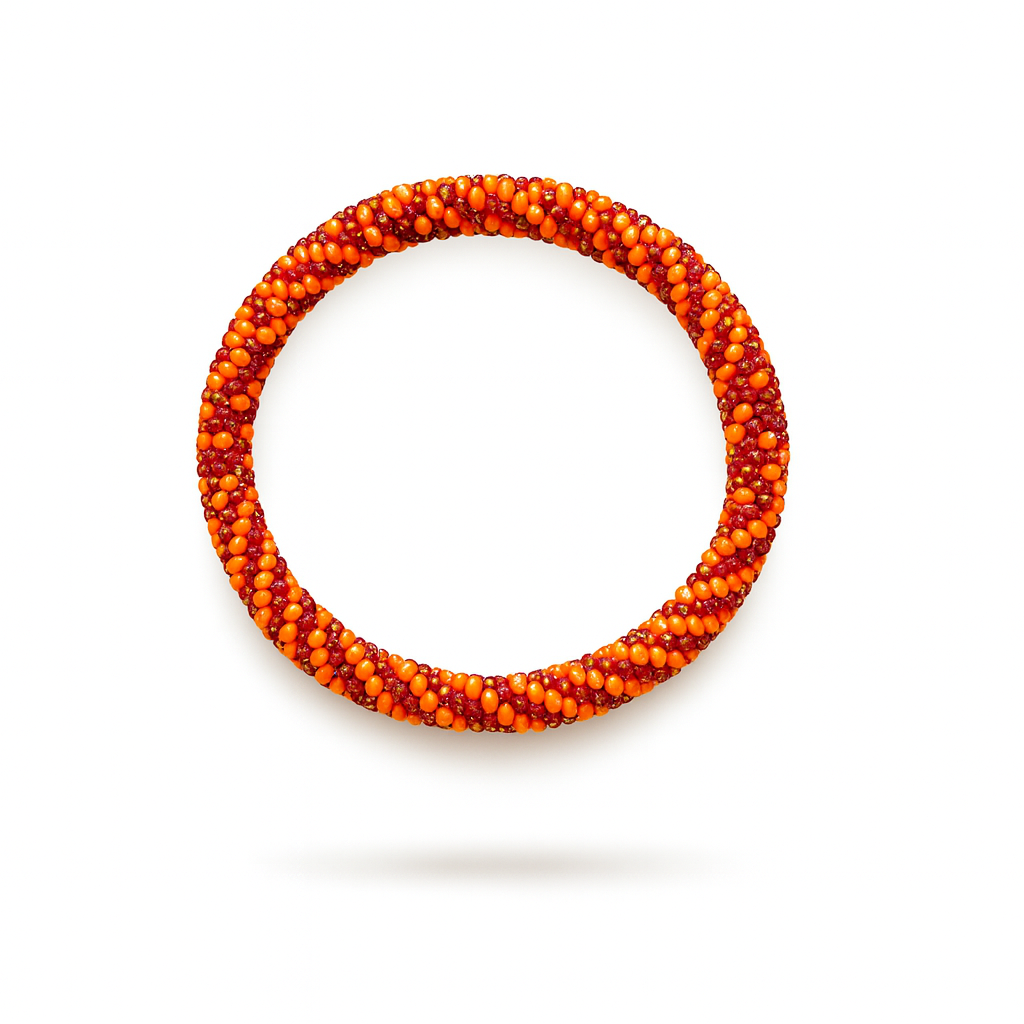 Pulsera Sankalpa con propósito - Colección naranja