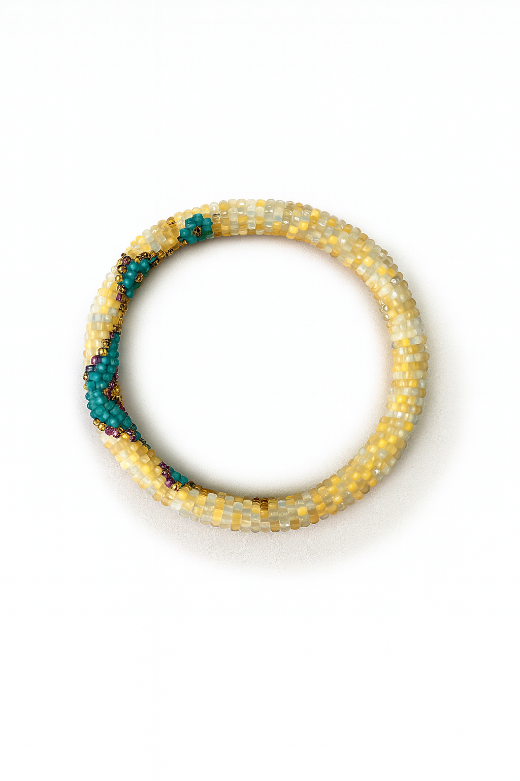 Pulsera Sankalpa con propósito - Colección amarillo