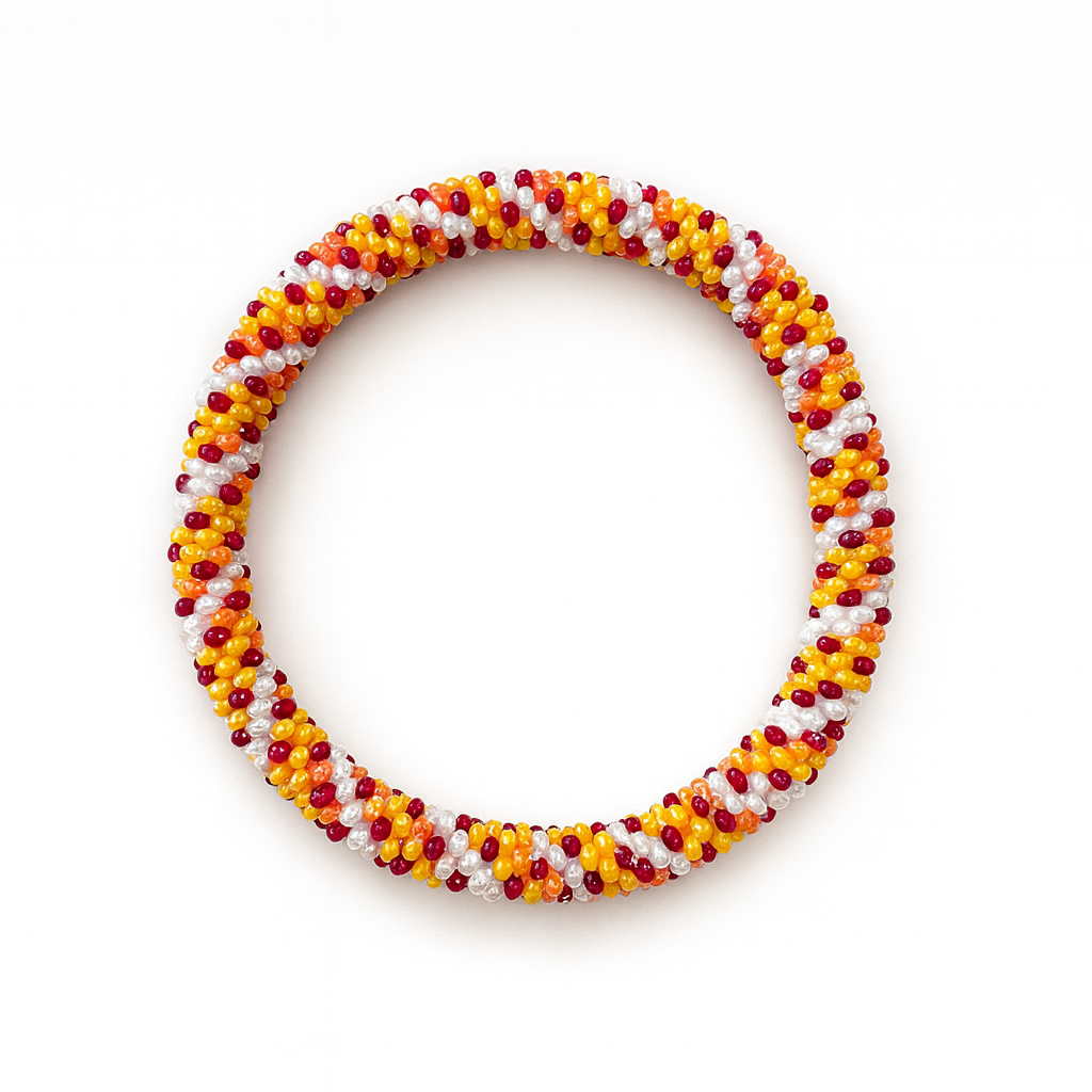 Pulsera Sankalpa con propósito - Colección naranja