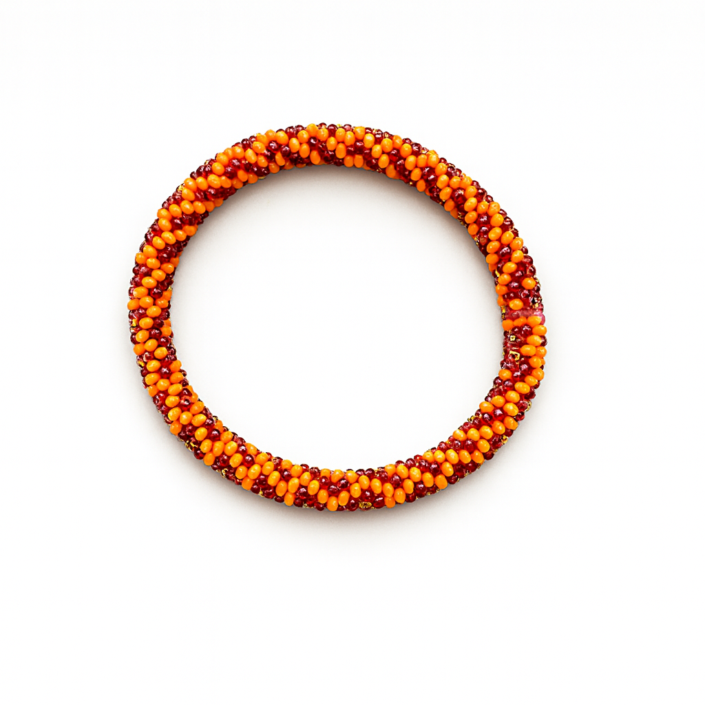 Pulsera Sankalpa con propósito - Colección naranja